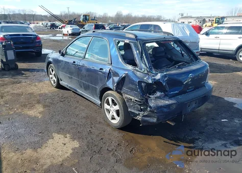 2006 Subaru Impreza 2.5I z USA, uszkodzony, nr VIN JF1GG67666H820106